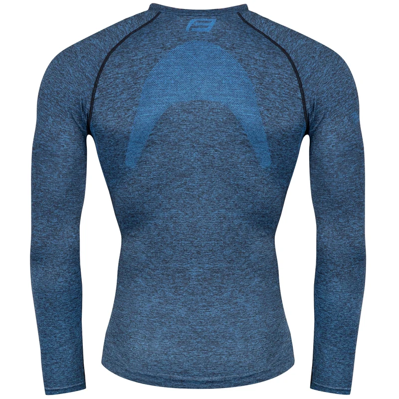 Maglia intima maniche lunghe Force F Soft - Blu