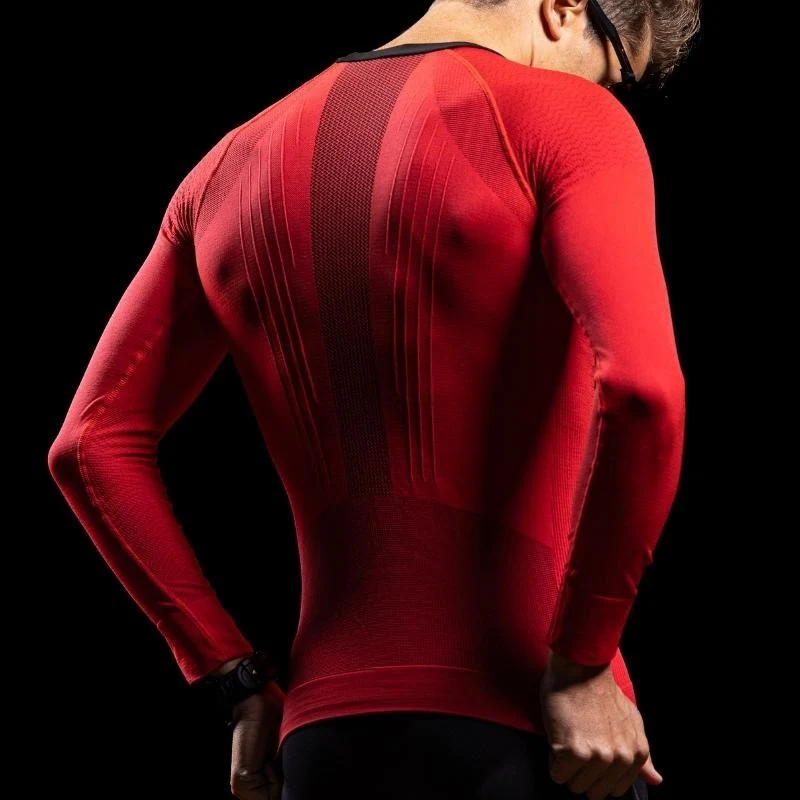 Maglia Intima maniche lunghe Biotex Fit 4.0 - Rosso