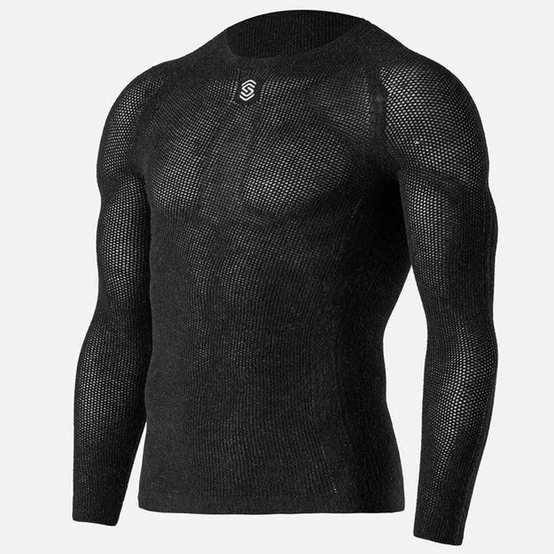 Maglia intima manica lunga Silverskin Primo Thermo Dry Pro - Nero