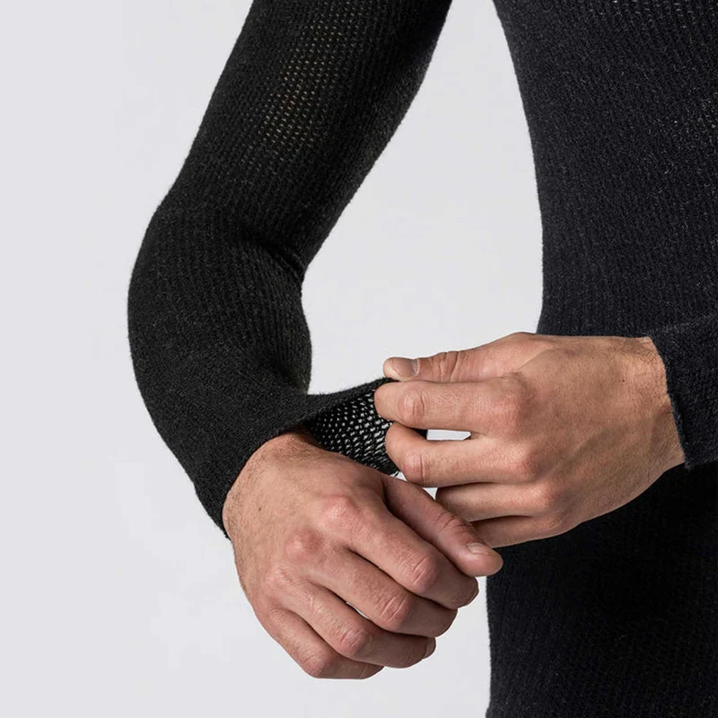 Maglia intima manica lunga Silverskin Primo Thermo Dry Pro - Nero