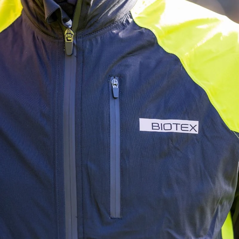 Mantellina Biotex Block Rain - Nero giallo