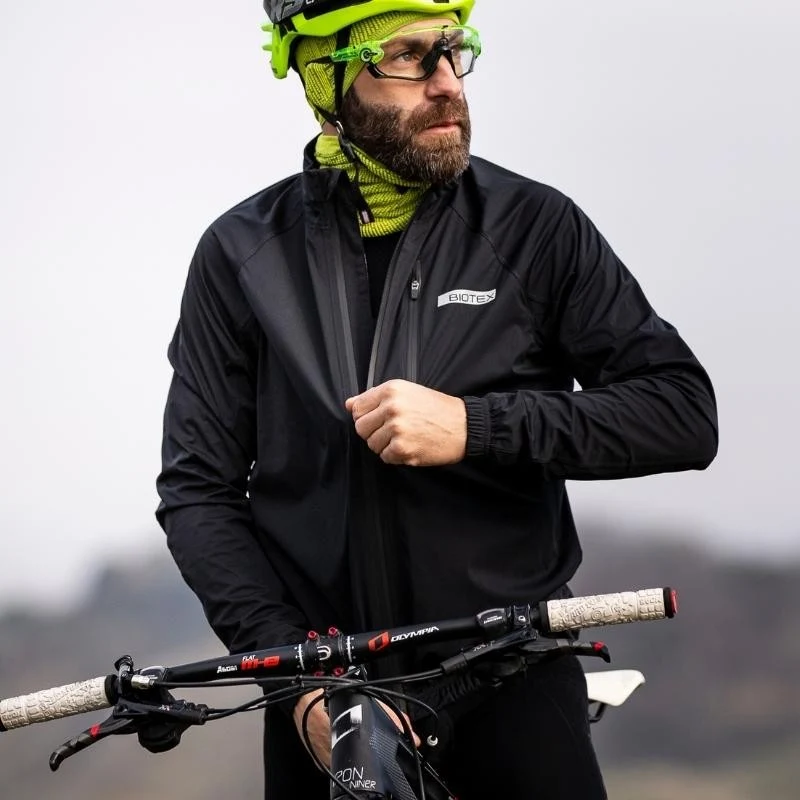 Mantellina Biotex Block Rain - Nero