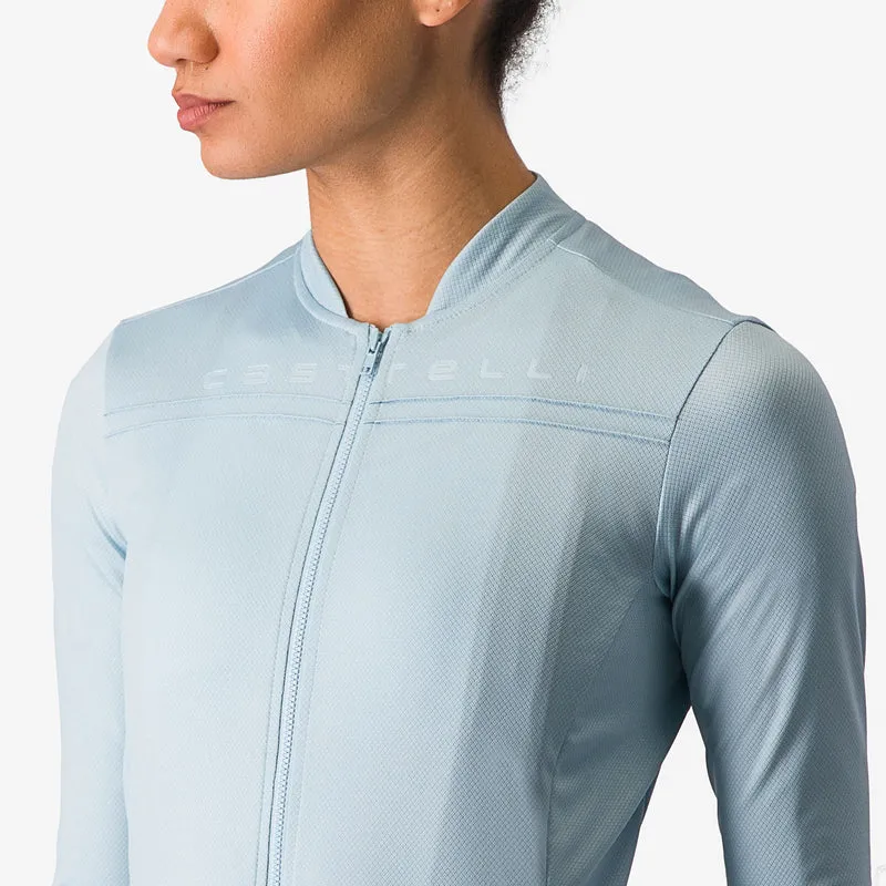 Maglia maniche lunghe donna Castelli Anima 4 - Azzurro