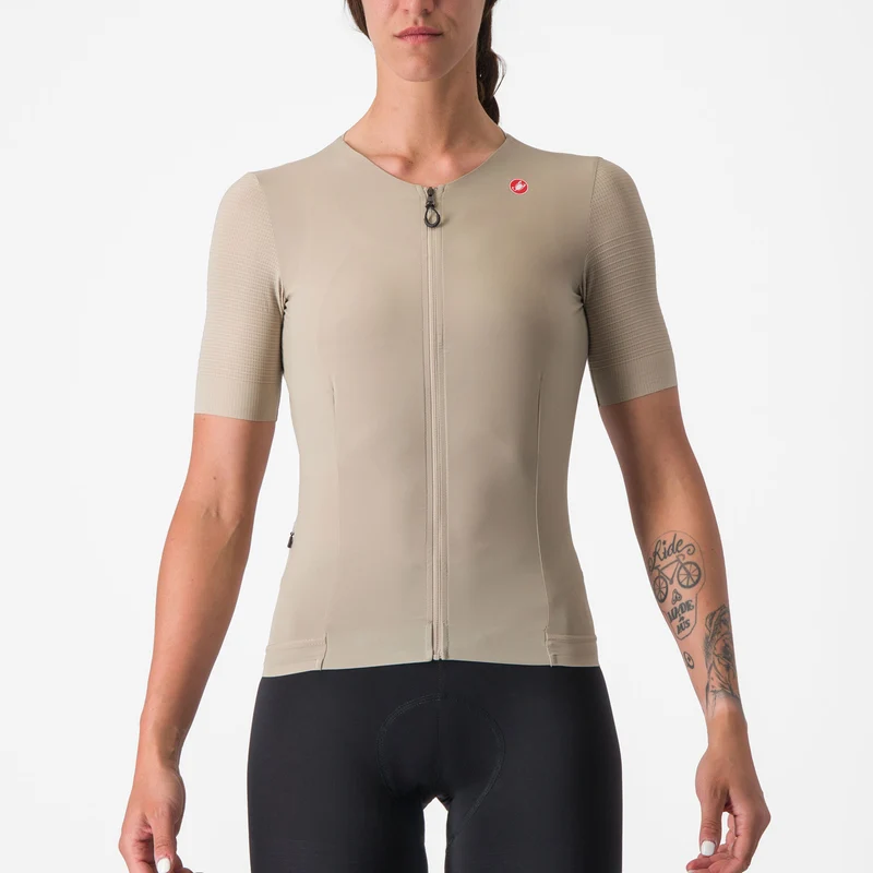 Maglia donna Castelli Premio - Beige