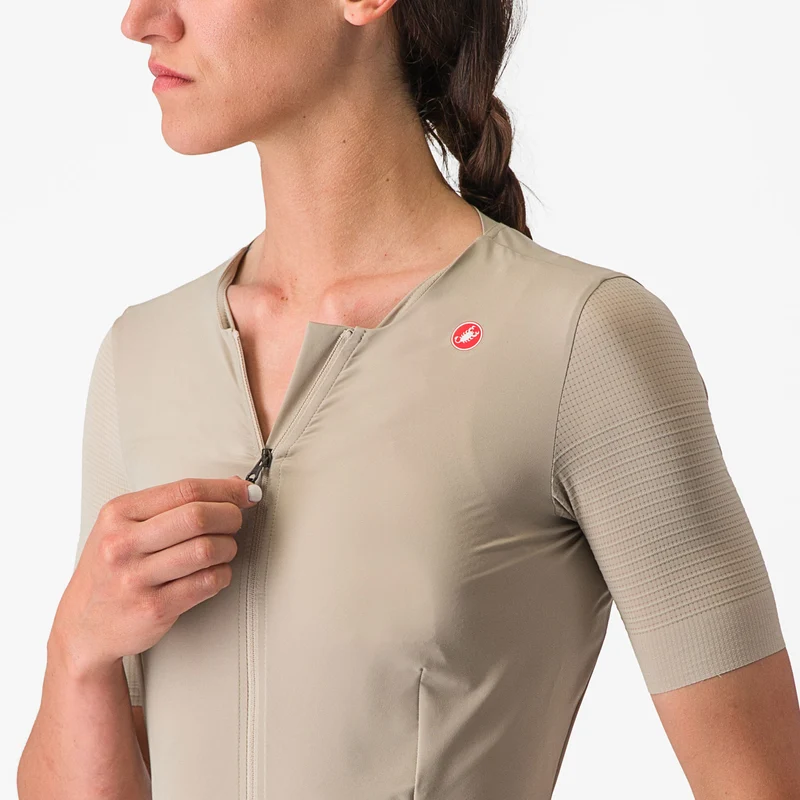Maglia donna Castelli Premio - Beige