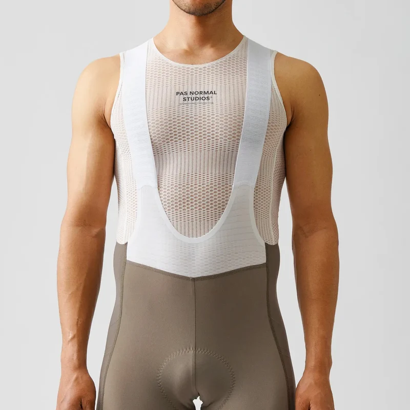 Maglia intima senza maniche Pas Normal Studios Mechanism Pro - Bianco
