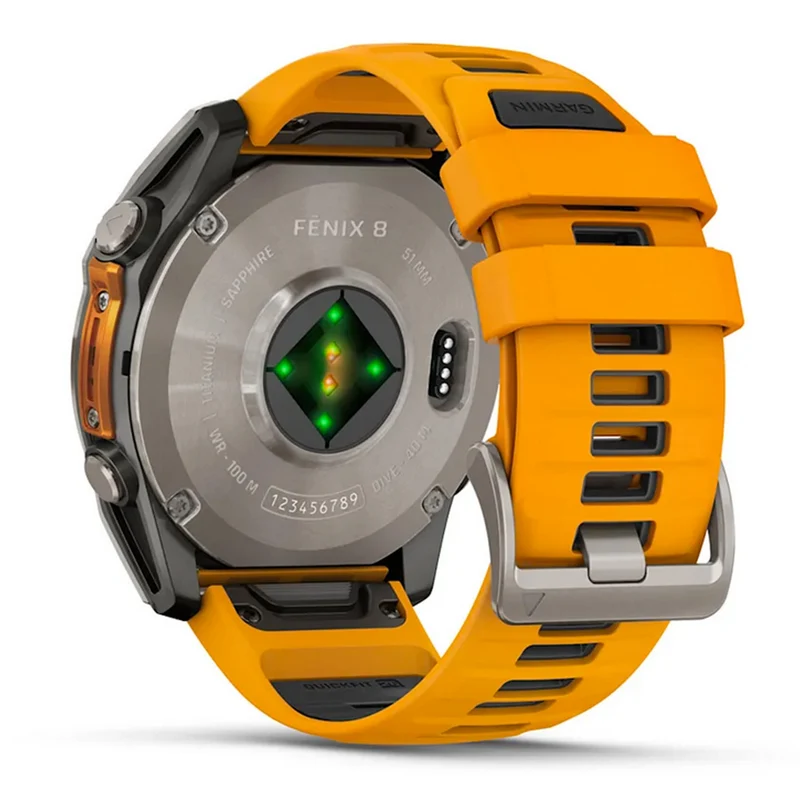 Garmin Fenix 8 51 mm AMOLED - Arancio
