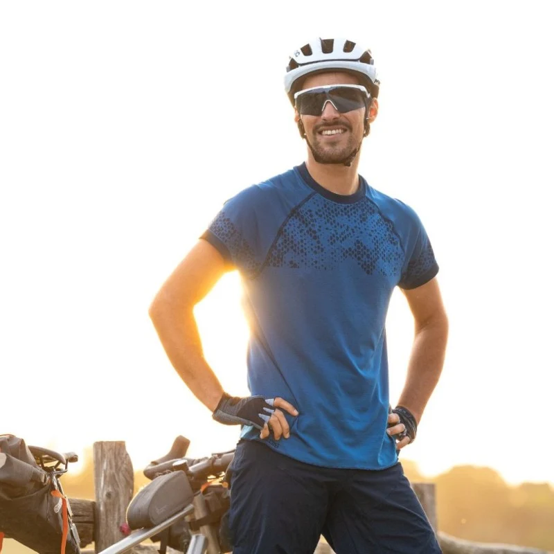 Maglia Biotex Ingamba Double Face - Blu