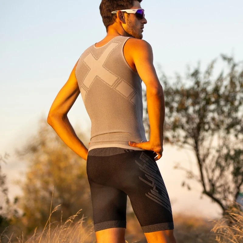 Pantaloncini Biotex Power Run - Nero