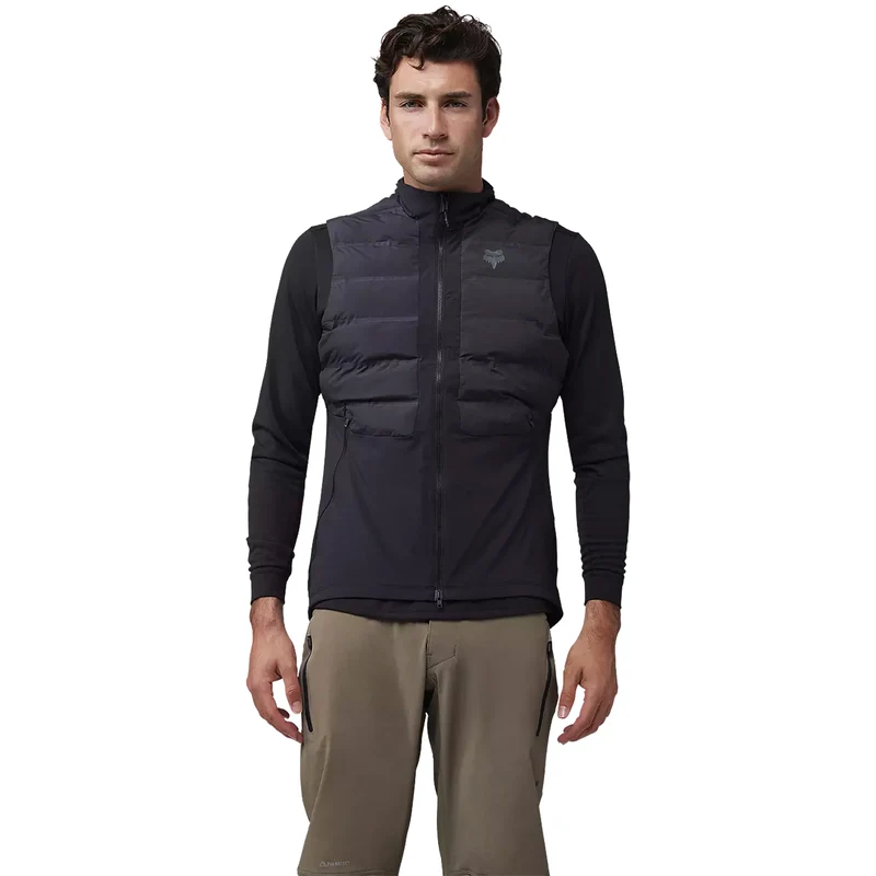 Gilet Fox Flexair Fire - Nero