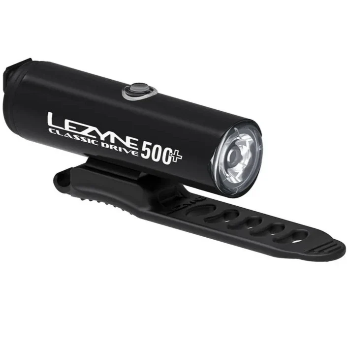 Luce anteriore Lezyne Classic Drive 500+ - Nero