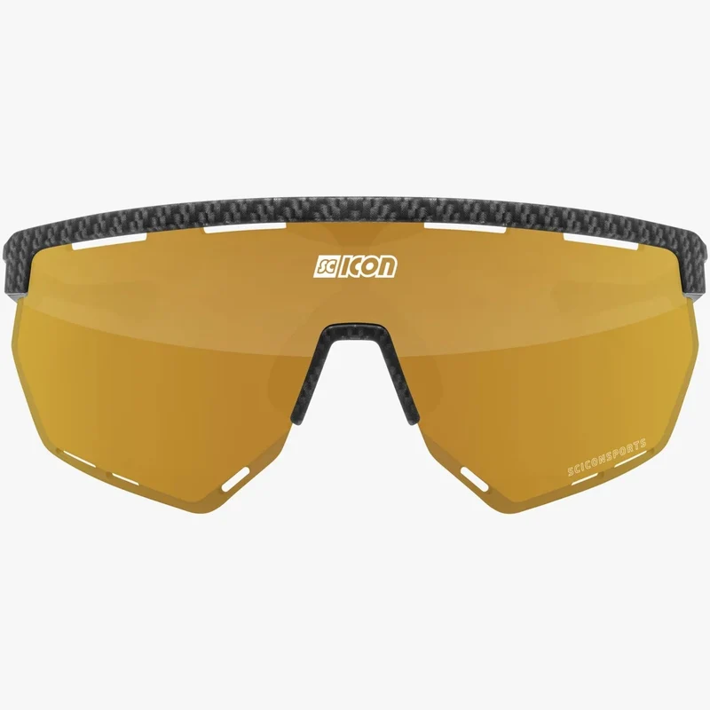 Occhiali Scicon Aerowing - Carbonio opaco multimirror bronzo