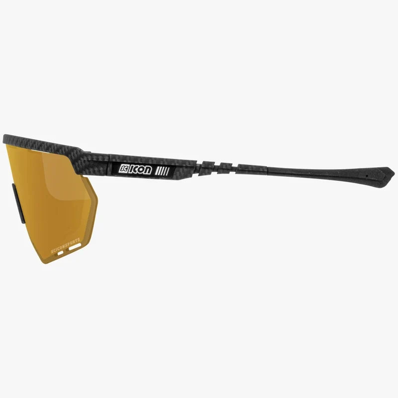 Occhiali Scicon Aerowing - Carbonio opaco multimirror bronzo
