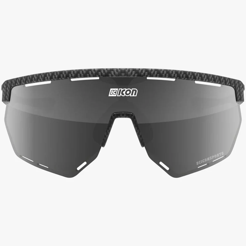 Occhiali Scicon Aerowing - Carbonio opaco multimirror silver