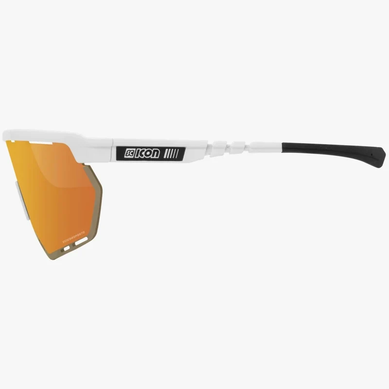 Occhiali Scicon Aerowing - Bianco multimirror bronzo