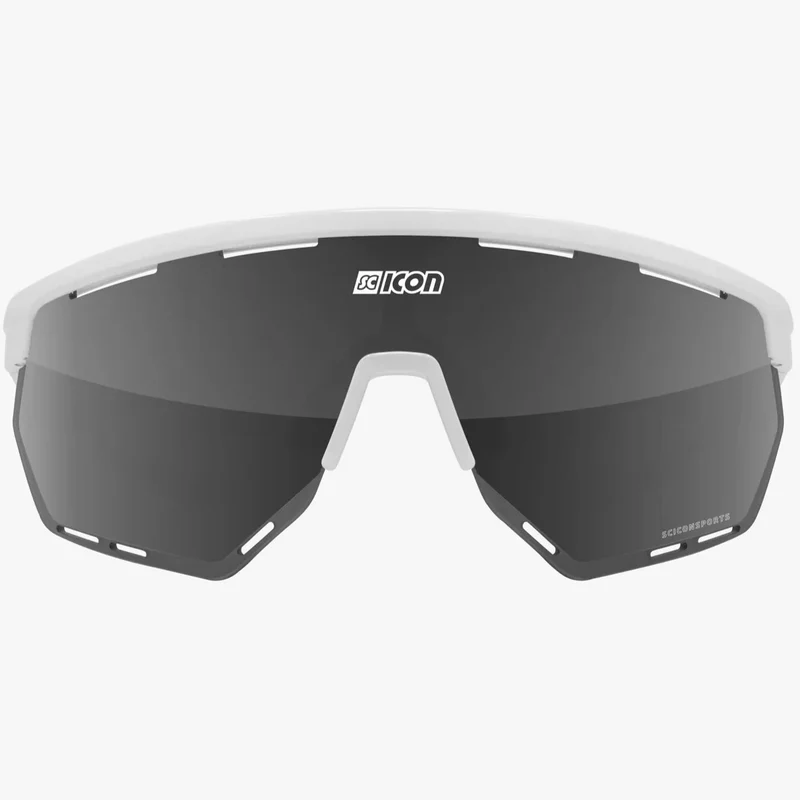Occhiali Scicon Aerowing - Bianco multimirror silver