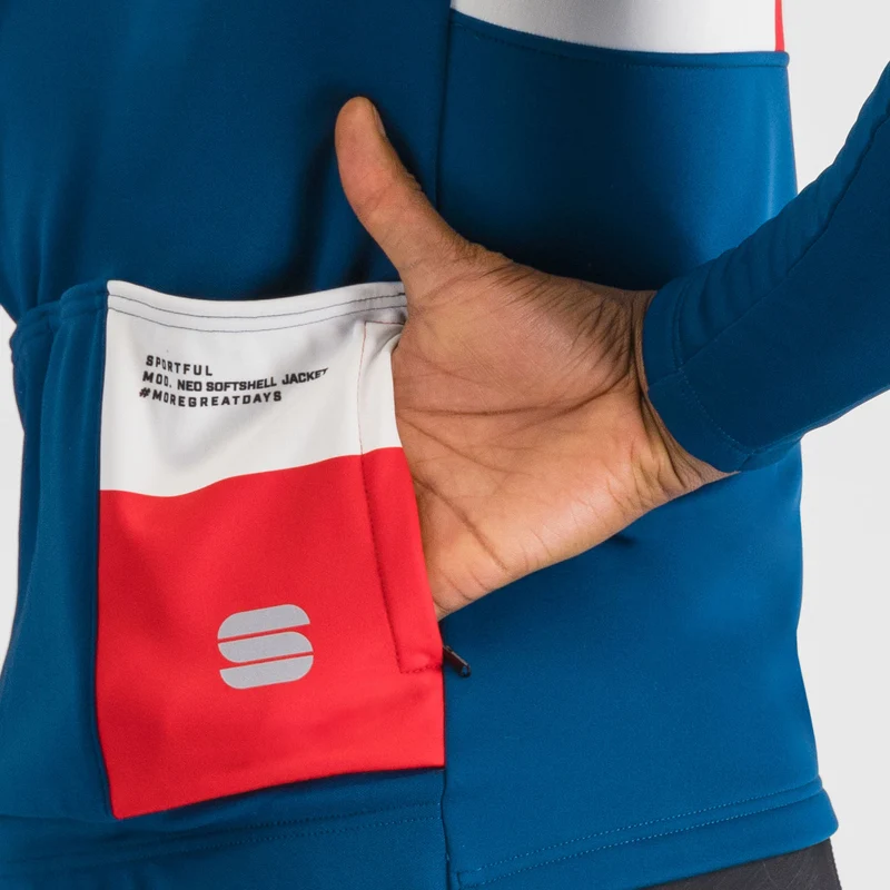 Giacca Sportful Neo 2 Softshell - Blu