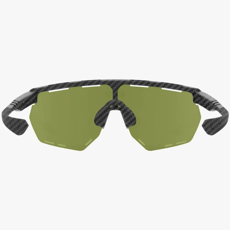 Occhiali Scicon Aerowing - Carbonio opaco trail verde