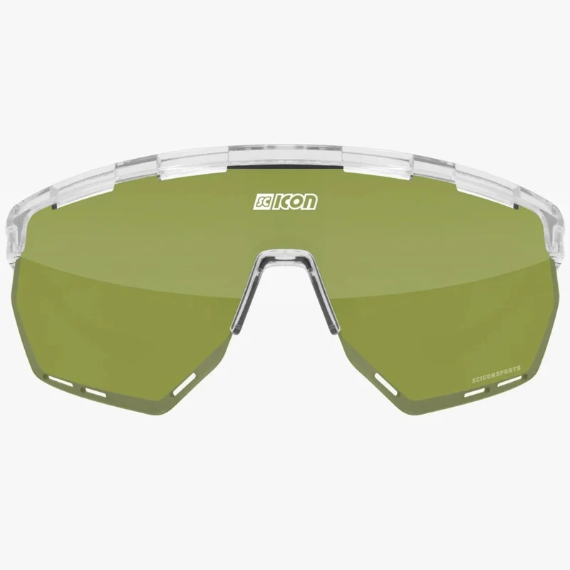 Occhiali Scicon Aerowing - Crystal trail verde