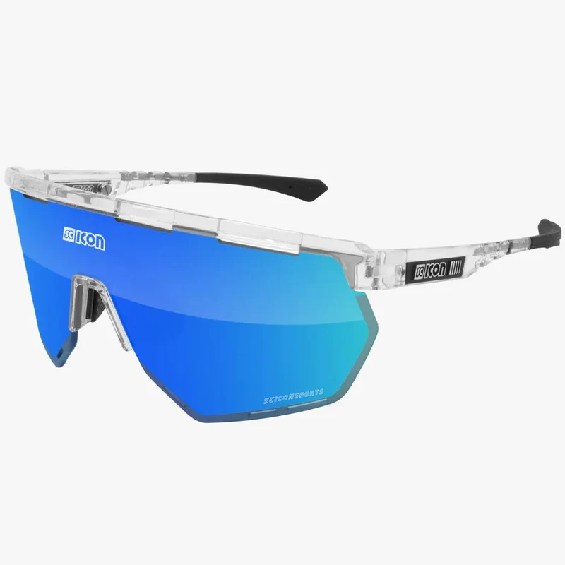 Occhiali Scicon Aerowing - Crystal multimirror blu