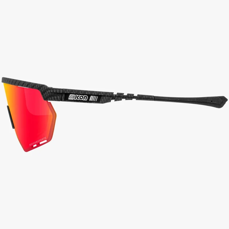Occhiali Scicon Aerowing - Carbonio opaco multimirror rosso