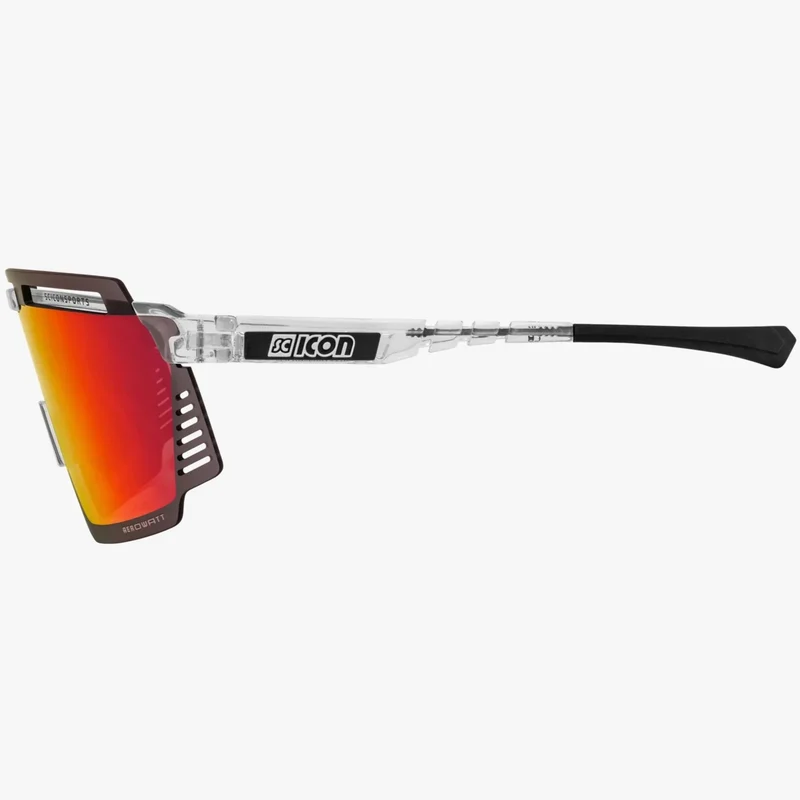 Occhiali Scicon Aerowatt Foza - Crystal Multimirror rosso