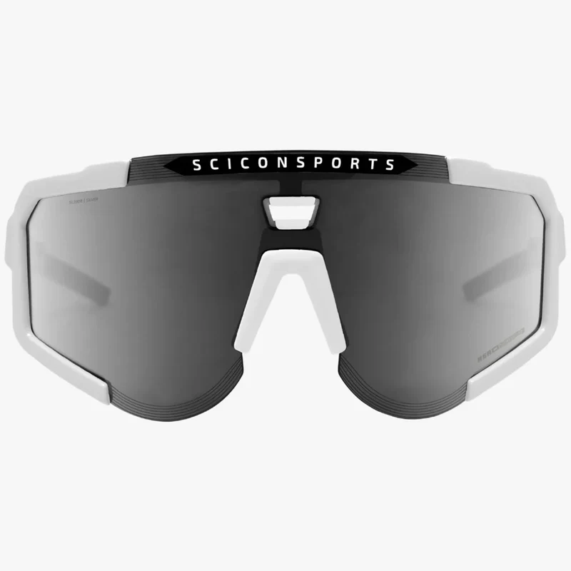 Occhiali Scicon Aeroscope - Bianco Multimirror silver