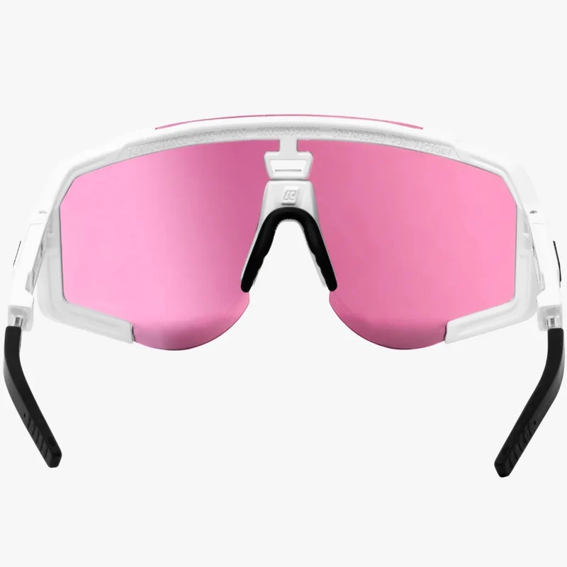 Occhiali Scicon Aeroscope - Bianco Multimirror rosa