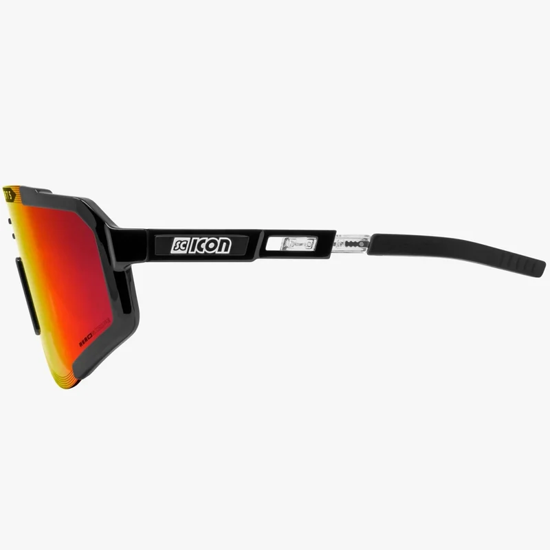 Occhiali Scicon Aeroscope - Nero Multimirror rosso