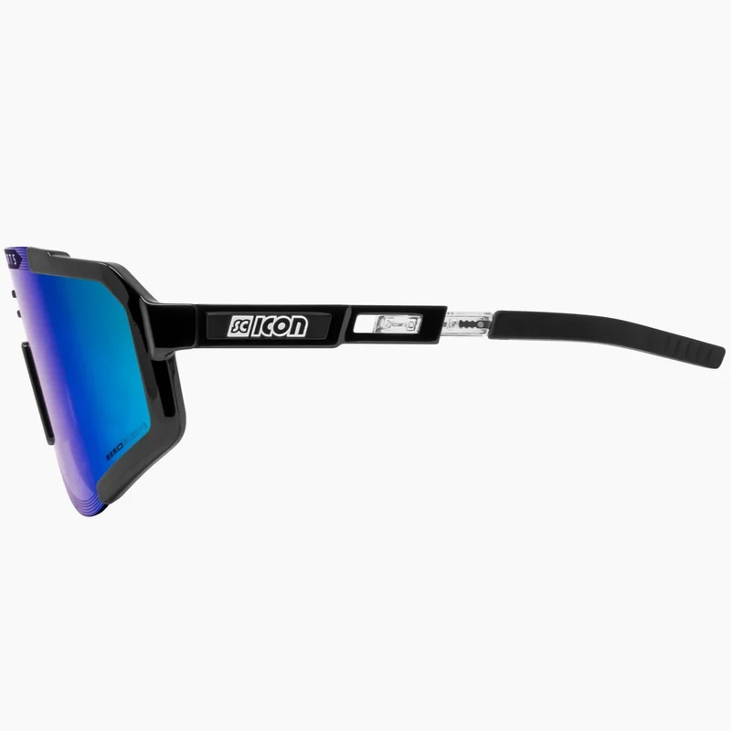 Occhiali Scicon Aeroscope - Nero Multimirror blu