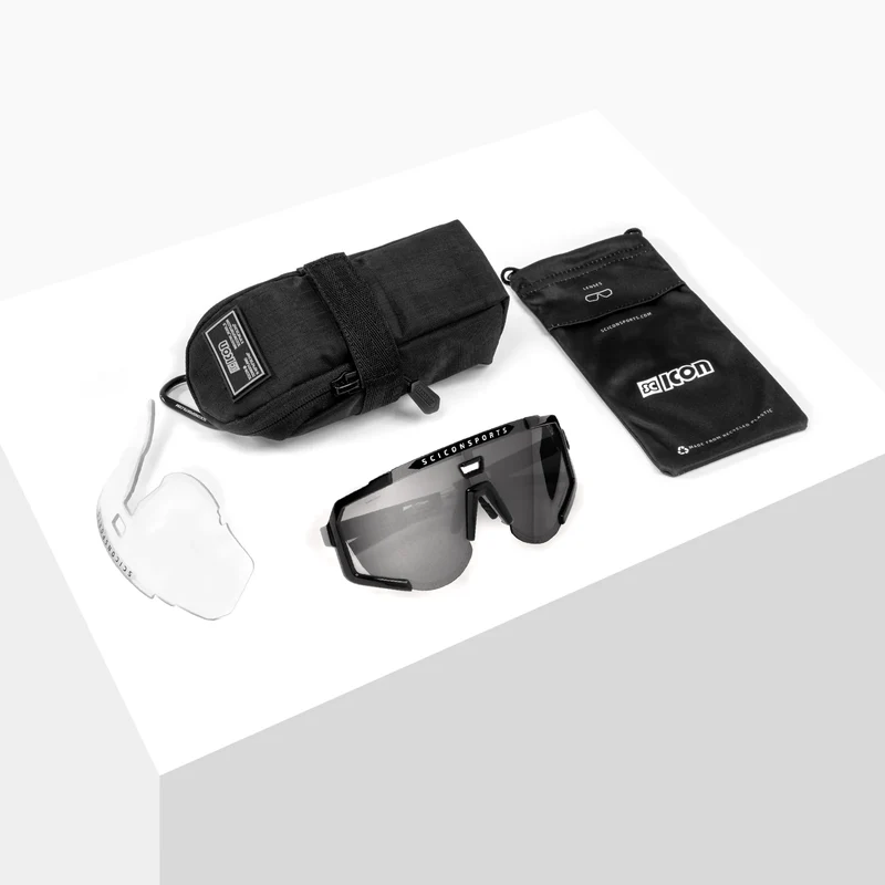 Occhiali Scicon Aeroscope - Nero Multimirror silver