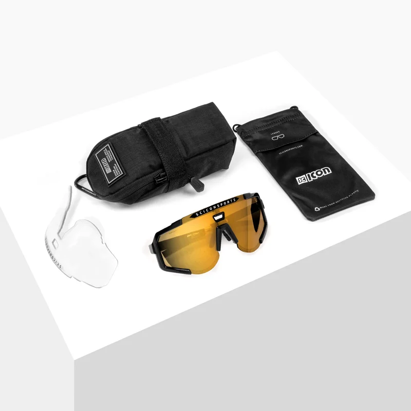 Occhiali Scicon Aeroscope - Nero Multimirror bronzo