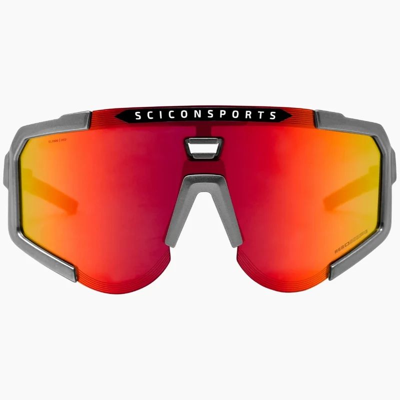 Occhiali Scicon Aeroscope - Antracite Multimirror rosso