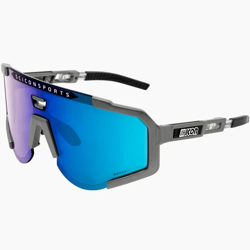 Occhiali Scicon Aeroscope - Antracite Multimirror blu