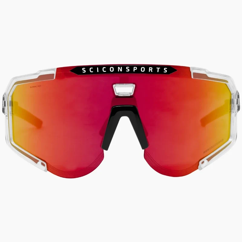 Occhiali Scicon Aeroscope - Crystal Multimirror rosso
