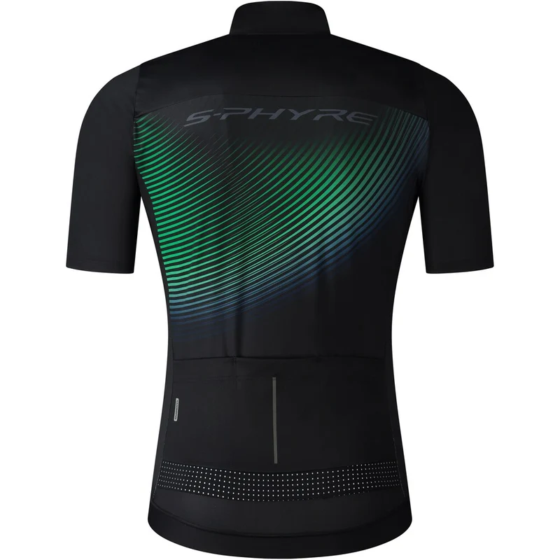 Maglia Shimano S-Phyre Wind - Nero verde