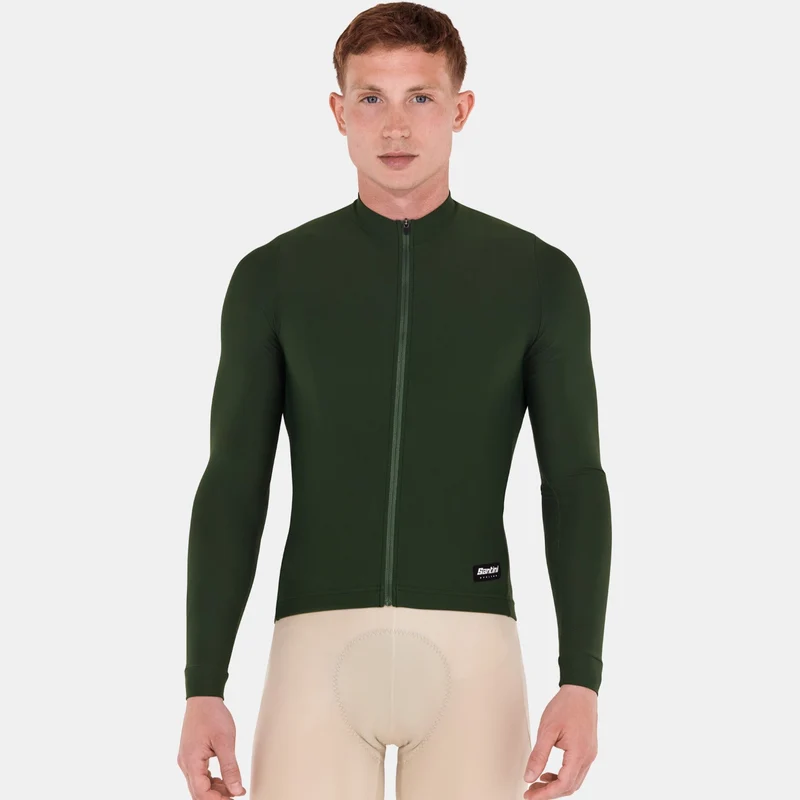 Maglia maniche lunghe Santini RTR - Verde