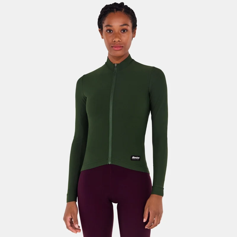 Maglia maniche lunghe Santini RTR - Verde