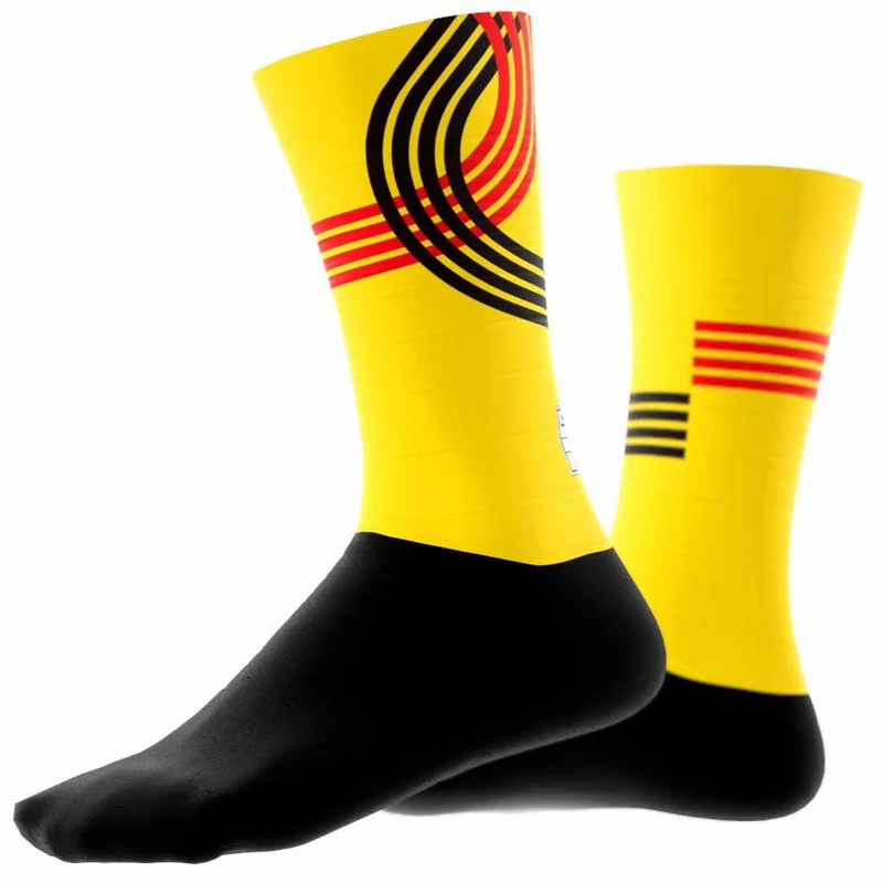 Calze Nazionale Belga Parigi 2024 - Giallo