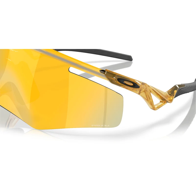 Occhiali Oakley QNTM Kato - Trans Light Curry Prizm 24k