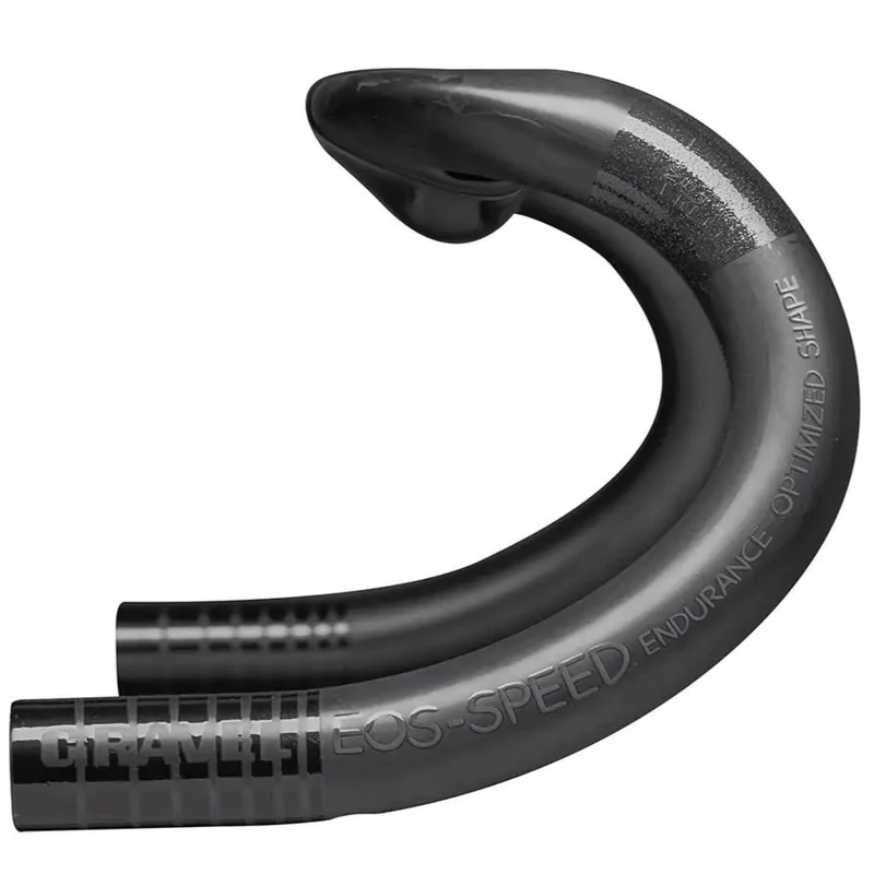 Manubrio Deda Superzero Gravel DCR Eos Speed Carbon - Nero