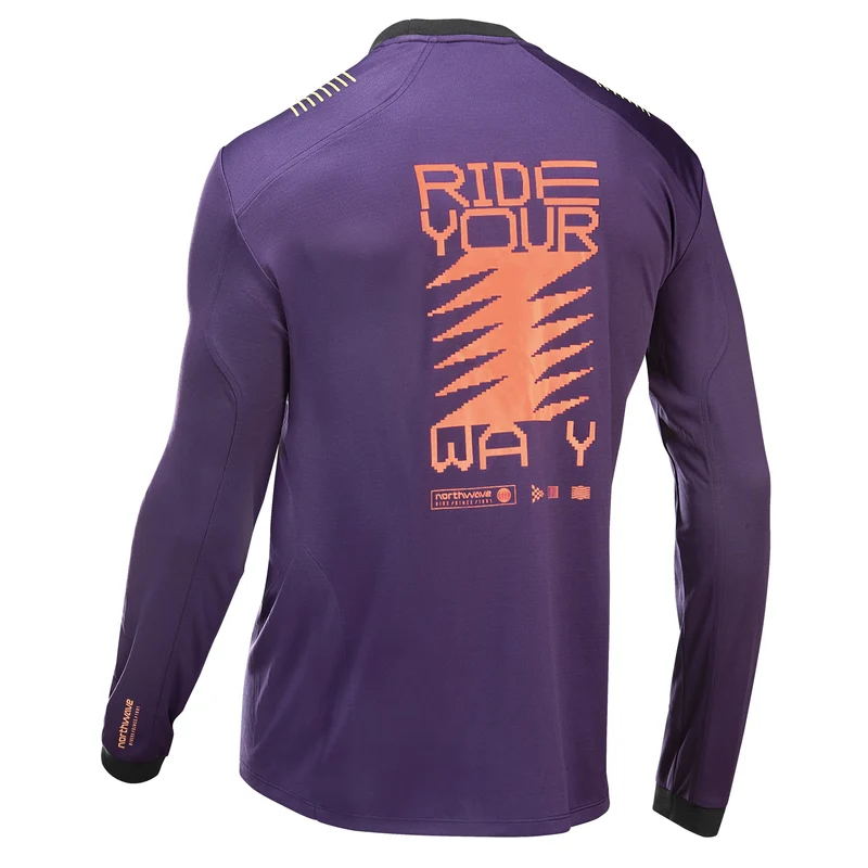 Maglia maniche lunghe Northwave Sharp - Viola