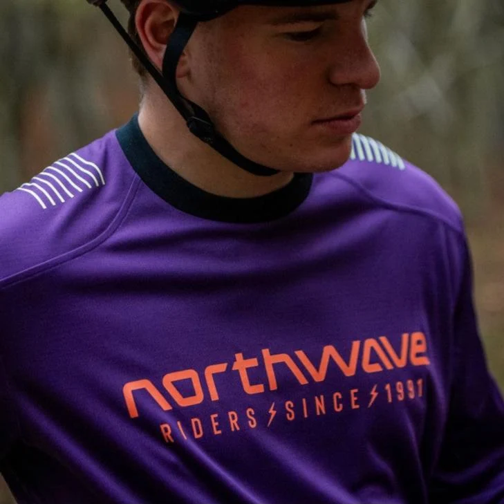 Maglia maniche lunghe Northwave Sharp - Viola