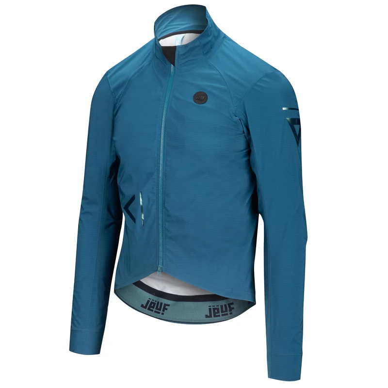 Giacca Jëuf Pro Race Pertex Waterproof - Verde petrolio