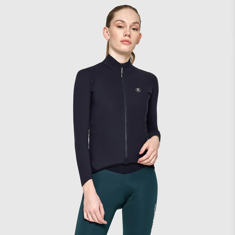 Maglia maniche lunghe donna Pissei Primapelle - Blu Scuro