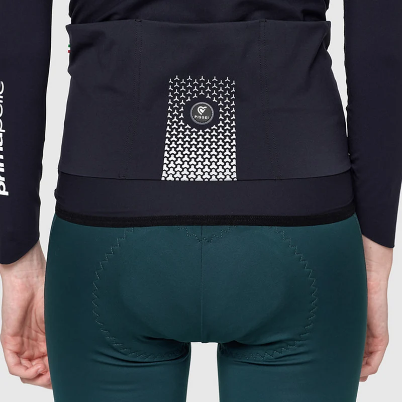 Maglia maniche lunghe donna Pissei Primapelle - Blu Scuro