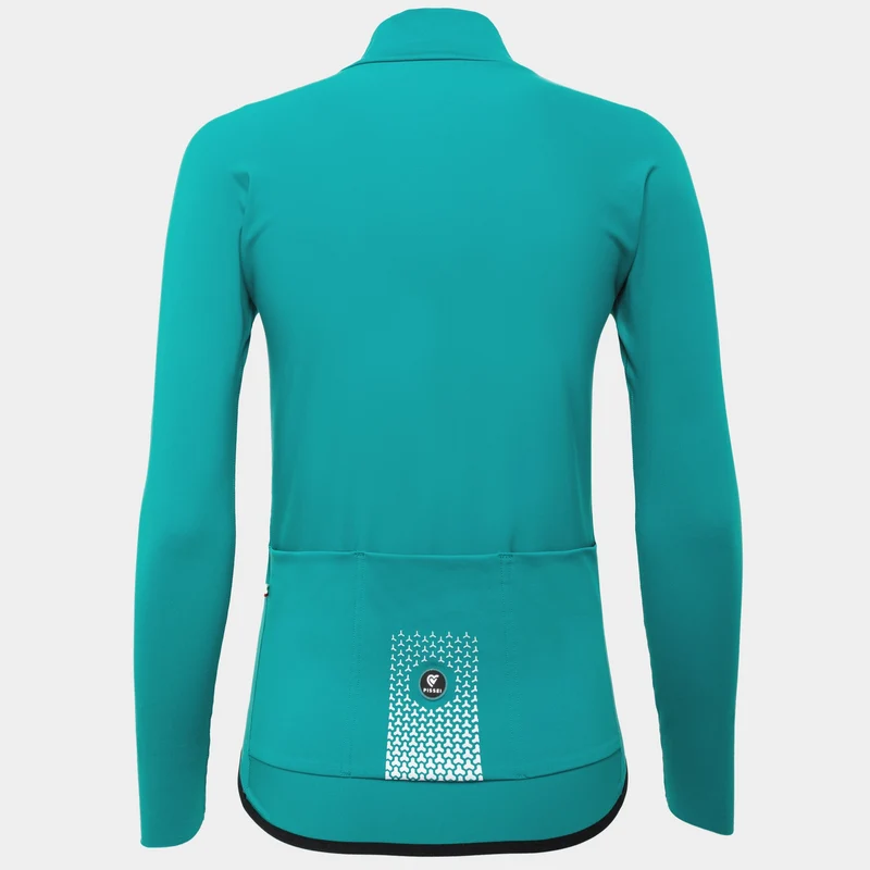 Maglia maniche lunghe donna Pissei Primapelle - Petrolio