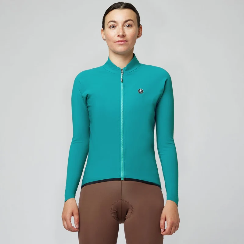 Maglia maniche lunghe donna Pissei Primapelle - Petrolio