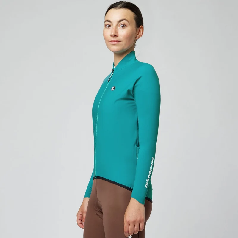 Maglia maniche lunghe donna Pissei Primapelle - Petrolio