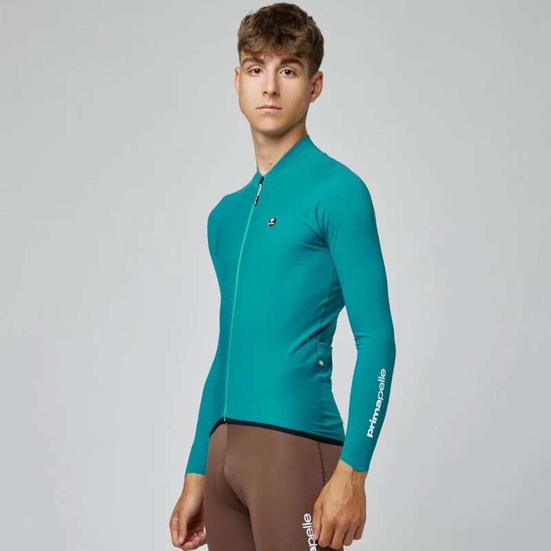 Maglia maniche lunghe Pissei Primapelle - Petrolio